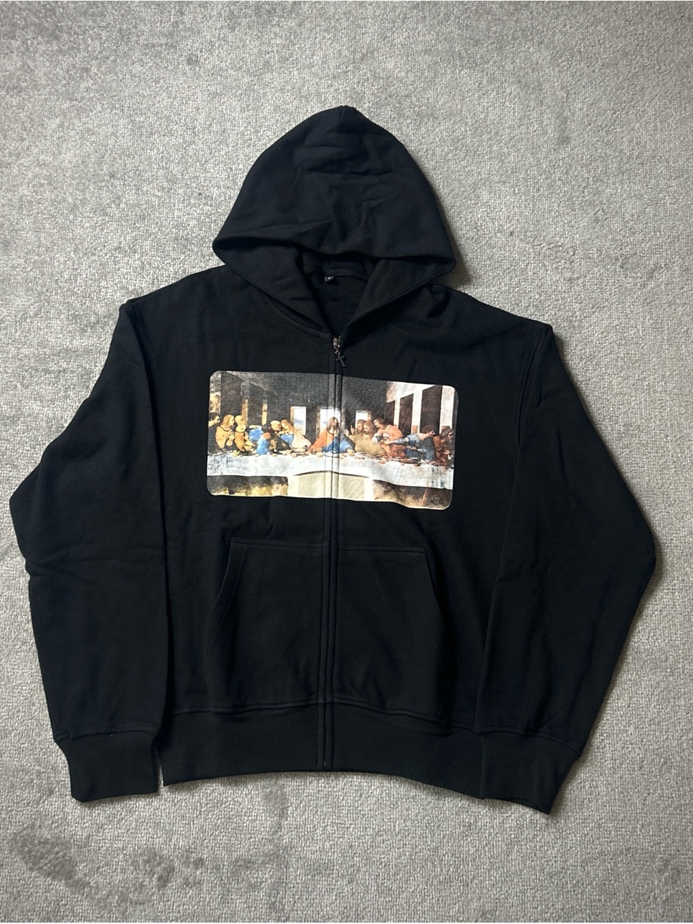 The Last Supper Zip Up Hoodie S